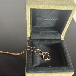 Van Cleef & Arpels Gold Clover Necklace